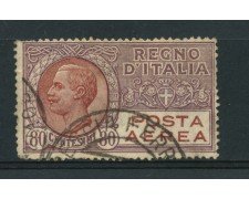 1926/28 - LOTTO/14846 - REGNO - POSTA AEREA 80 CENT. VITTORIO EMANUELE - USATO