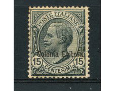 1918/20 - LOTTO/14986 - ERITREA - 15 CENT. ARDESIA - LING.