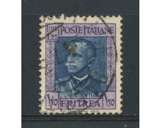1931 - LOTTO/14988 - ERITREA - 1,25 LIRE VIOLETTO VITTORIO EMANUELE III° - USATO