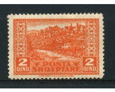 1922 - LOTTO/15072 - ALBANIA - 2 Q. ARANCIO ARGYROCASTRO - NUOVO