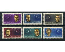 1963 - LOTTO/15094 - ALBANIA - COSMONAUTI SOVIETICI 6v.- NUOVI