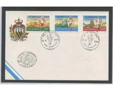 1991 - LOTTO/15346 - SAN MARINO -  PREOLIMPICA BARCELLONA - BUSTA FDC