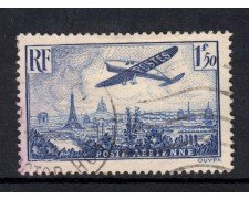 1936 - LOTTO/15439 - FRANCIA - 1,50 FRANCHI POSTA AEREA - USATO