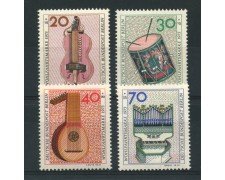 1973 - LOTTO/15567 - BERLINO - BENEFICENZA STRUMENTI MUSICALI 4v. - NUOVI