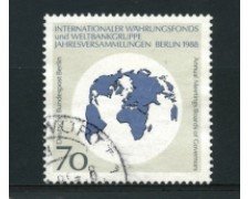 1988 - LOTTO/15741U - BERLINO - BANCA MONDIALE  - USATO
