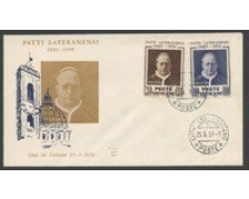 1959 - LOTTO/16017 - VATICANO - PATTI LATERANENSI - FDC