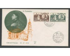 1959 - LOTTO/16025 - VATICANO - SAN CASIMIRO - BUSTA FDC
