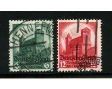 1934 - LOTTO/16184 - GERMANIA -  CONGRESSO DI NORIMBERGA 2v. - USATI
