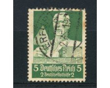 1934 - LOTTO/16187 - GERMANIA - 5+2p. SOCCORSO INVERNALE - USATO