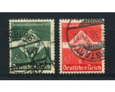 1935 - LOTTO/16195 - GERMANIA - CONCORSO GIOVENTU' OPERAIA 2v. - USATI