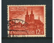 1940 - LOTTO/16223 - GERMANIA - 12+8P. RIANNESSIONE  EUPEN - USATO