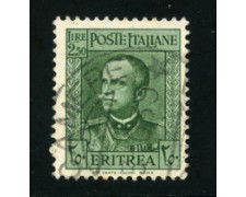 1931 - LOTTO/16301 - ERITREA - 2,50 LIRE  VITT. EMANUELE - USATO