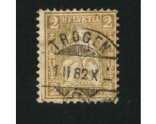 1867/78 - LOTTO/16321C - SVIZZERA - 2c.  BISTRO - USATO