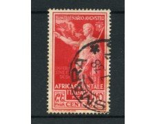 1938  - LOTTO/16551 - AFRICA ORIENTALE - 75 cent. AUGUSTO - USATO