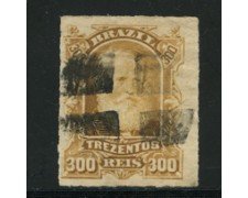 1878/79 - LOTTO/16582 - BRASILE - 300r. PEDRO II° - USATO