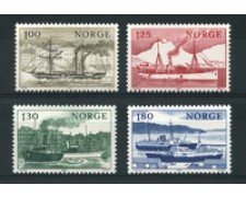 1977 - LOTTO/16770 - NORVEGIA - NAVI 4v. - NUOVI