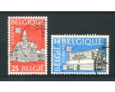 1990 - LOTTO/16813 - BELGIO - EUROPA 2v. -  USATI