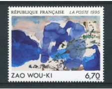 1995 - LOTTO/17046 - FRANCIA - OPERE DI ZAO WOU-KI - NUOVO