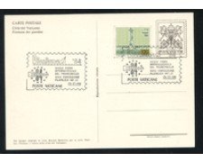 1984 - LOTTO/17200 - VATICANO - ANNULLO  RICCIONE FIERA FRANCOBOLLO