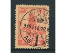 1919 - LOTTO/17432B - FIUME - 10 c. ALLEGORIE E VEDUTE - USATO