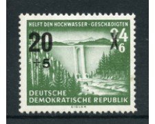 1955 - LOTTO/17661 - GERMANIA DDR - VITTIME INONDAZIONI - NUOVO