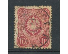 1875 - LOTTO/17667 - GERMANIA  IMPERO - 10p. ROSA  - USATO