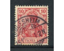 1905 - LOTTO/17695 - GERMANIA -  10p. ROSSO - USATO
