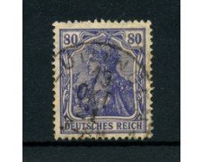 1920 - LOTTO/17735 - GERMANIA - 80p. OLTREMARE - USATO