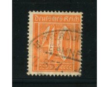 1922 - LOTTO/17774 - GERMANIA REICH - 40p. ROSSO ARANCIO - USATO