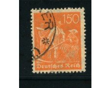 1922 - LOTTO/17780 - GERMANIA REICH - 150p. ARANCIO - USATO