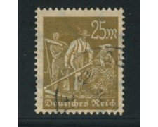 1922 - LOTTO/17785 - GERMANIA REICH - 25m. BISTRO OLIVA - USATO