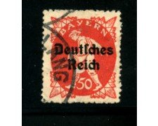 1920 - LOTTO/17834 - GERMANIA REICH - 50p. ROSSO - USATO