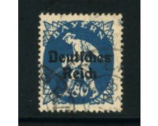 1920 - LOTTO/17836 - GERMANIA REICH - 80pf. OLTREMARE - USATO