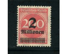 1923 - LOTTO/17883 - GERMANIA REICH - 2Mn. su 200m. ROSSO - NUOVO