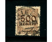 1923 - LOTTO/17893 - GERMANIA REICH - 500t. BRUNO - USATO