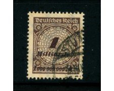 1923 - LOTTO/17907 - GERMANIA REICH - 1Md. BRUNO VIOLETTO - USATO