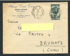 1950 - LOTTO/18707 - REPUBBLICA - G. FERRARI ISOLATO SU BUSTA