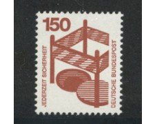 1972 - LOTTO/18921 - GERMANIA FEDERALE - 150p. INFORTUNI - NUOVO