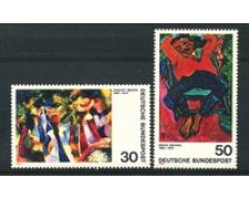 1974 - LOTTO/18944 - GERMANIA FEDERALE - ESPRESSIONISMO 2v. - NUOVI