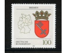 1992 - LOTTO/19028 - GERMANIA -  STEMMA DI BREMA - NUOVO
