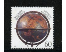 1992 - LOTTO/19029 - GERMANIA - MAPPAMONDO DI M. BEHAIM - NUOVO