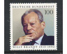 1993 - LOTTO/19076 - GERMANIA - WILLY BRANDT - NUOVO