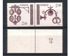 1981 - LOTTO/19130 - SVEZIA - ANTICHE INSEGNE 2v. - NUOVI