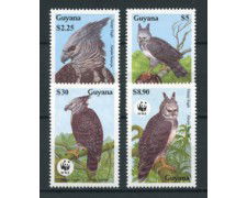 1990 - LOTTO/19242 - GUYANA - ARPIA 4v. - NUOVI