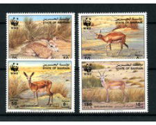 1993 - LOTTO/19262 - BAHRAIN - GAZZELLA SUBGUTTUROSA  4v. - NUOVI