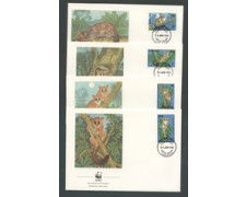1989 - LOTTO/19278B- TANZANIA - GALAGIDI 4 FDC.
