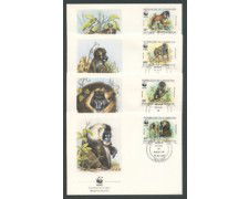 1988 - LOTTO/19303B - CAMEROUN - BABBUINO 4  FDC.