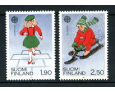 1989 - LOTTO/19630 - FINLANDIA - EUROPA 2v. -  NUOVI