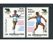 1987 - SOMALIA - LOTTO/19647 - OLIMPHILEX  2v. - NUOVI