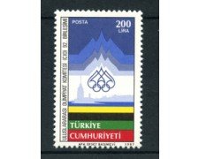 1987 - TURCHIA - LOTTO/19827 - COMITATO OLIMPICO 1v. - NUOVO